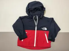 THE NORTH FACE フード付きジャケット ネイビー/レッド