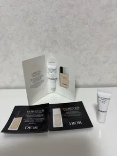 Dior & Chanel ファンデーション トライアルセット
