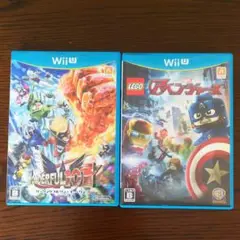 wiiU.レゴマーベルアベンジャーズ、ワンダフル101ソフト
