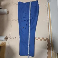 青のカーゴパンツ ウエスト88cm