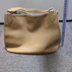 Margaret Howell レザー ハンドバッグ キャメルのサムネイル