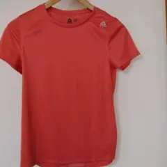 Reebok ランニング Tシャツ コーラルピンク OTサイズ　レディース