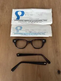 1960s pathway optical メガネ デミアンバー