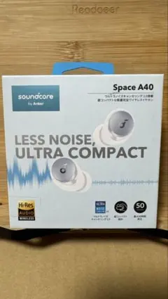 Anker Soundcore Space A40 白 ワイヤレスイヤホンのサムネイル