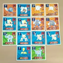 ②アマダ ポケモン シール 14枚セットのサムネイル