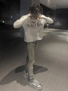 AMIRI サイドライン ダメージデニムパンツ29