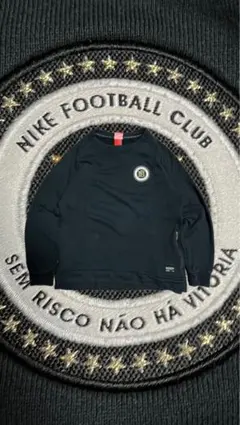 希少 廃盤モデル NIKEFC ナイキ スウェット トレーナー y2k 黒 M