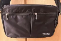 Calvin Klein ブラック ショルダーバッグ
