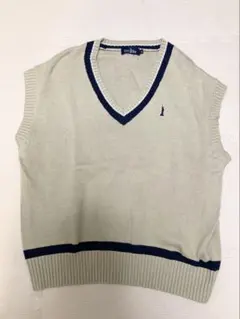 美品！EAST BOY Vネック スクールベスト M イーストボーイ 制服　入学