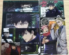 呪術廻戦 クリアビジュアルポスター1.3 5点セット