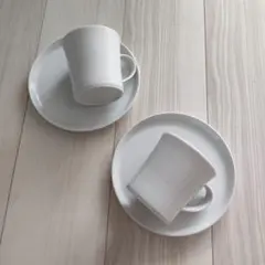 IKEA シンプル ホワイト 食器セット マグカップ ボウル プレート6点