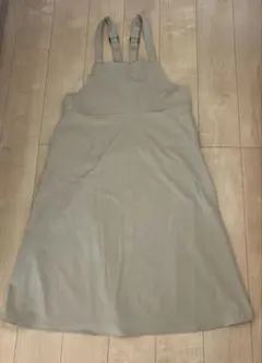 ベージュジャンパースカート LLサイズ