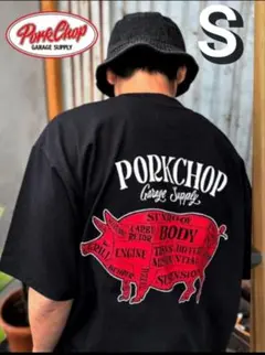 BK PORKCHOP MELTON VARSITY JACKET 木村拓哉 L BLACK PORKCHOP ポーク