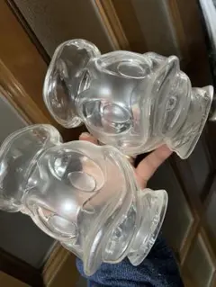 ドナルドダック プラ製2個セット