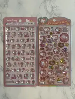 正規品　サンリオ　キティ　ボンボンドロップシール　mini　うるちゅる