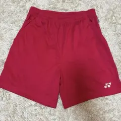 ヨネックス ニットストレッチハーフパンツ ピンク L