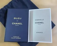 10/12値下げ 新品 CHANEL 香水&巾着セット ミニ ガブリエル ブルー