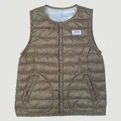 サマンサモスモス 中綿ベスト コヨーテブラウン フリーサイズ