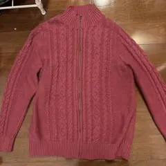 llbean ケーブルコットンニットセーター