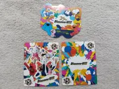 USJ 25周年記念 ステッカー 3枚セット Discover U!!!のサムネイル