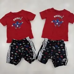 adidas Tシャツ ショートパンツ セット　２セットのサムネイル