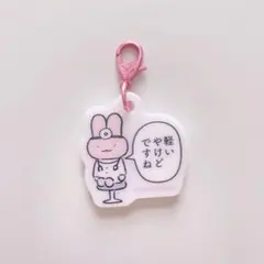 ホワイトタイガーとブラックタイガー　アクリルチャーム　うさぎ病院