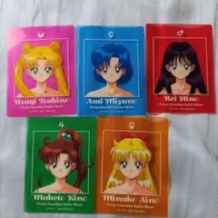 セーラームーン クリアカード セーラームーンストア 5種類 コンプリート