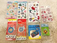 【最終値下げ】キャラクターシール　ワッペン　8点セット