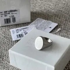 maison margiela オーバル シュバリエ ロゴ リング 12号のサムネイル