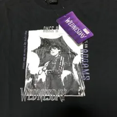 ちょっぴりお値下げ　ウェンズデーＷＥＤＮＥＳＤＡＹ　半袖Tシャツ　Ｌ　黒