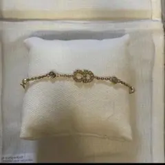 6/15まで】Dior Clair DLune ブレスレットゴールドカラー中古 - メルカリ