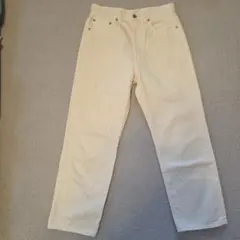 美品。JOURNAL STANDARD ホワイト ストレートデニム　サイズ38