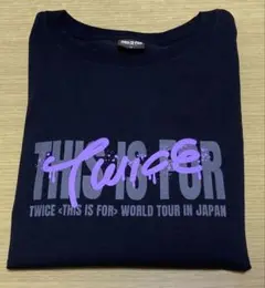 新品未開封 TWICE ツアー Tシャツ TZUYU Mサイズ ② T-SHIRT〈BLACK〉【M】/ TZUYU / TWICE『THIS IS FOR』 – JYP