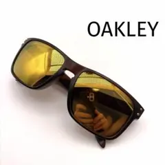 希少 OAKLEY HOLBROOK サングラス アジアンフィット ブラック