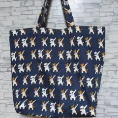 特大エコバック猫柄ハンドメイドセール