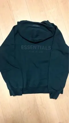 ESSENTIALS FEAR OF GOD フード付きパーカー ブラック