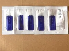 薬用雪肌精　ブライトニングクレンジングオイル　試供品５包のサムネイル