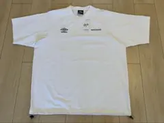 UMBRO/アンブロ 別注 UMBRO ワンポイントロゴ ドローコードTシャツ/