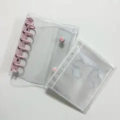 お得　バインダー　A7 シール帳　キーホルダー シール　ボンボンドロップシール