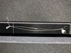 プラチナネックレス ダイヤ付き