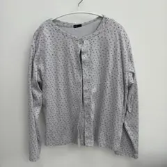 clette アンサンブル　花柄　Tシャツカーディガンセットのサムネイル