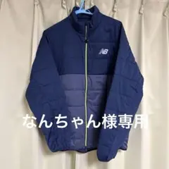 New Balance ネイビー 中綿ジャケット