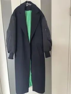 ZARAマッチングボンバーコート