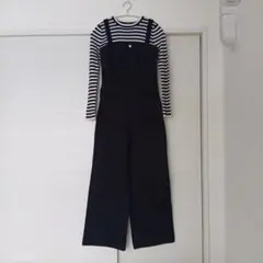 GU ベアトップサロペット 黒 Sサイズ