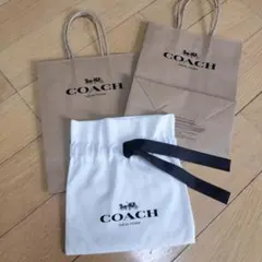COACH ショップ袋 ショッパー 巾着袋 セットのサムネイル