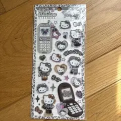 平成はっぴーフォン　サンリオ　キティ　ギャルキティ　ヒョウ柄　ガラケー　シール
