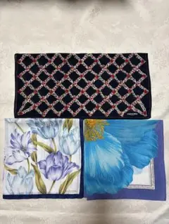 Pinky&Dianne VALENTINO renoma ハンカチ 3枚セット