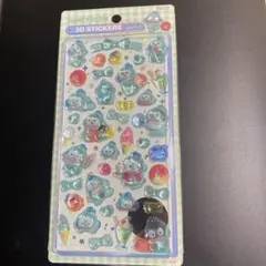 ち*〛様 少量新作3D シール ぷくぷくキャラクターシール 最安値スタート 硬質