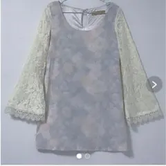 超美品❤️花柄レースチュニック