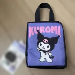 新品　クロミ　ポケッタブルトートバック